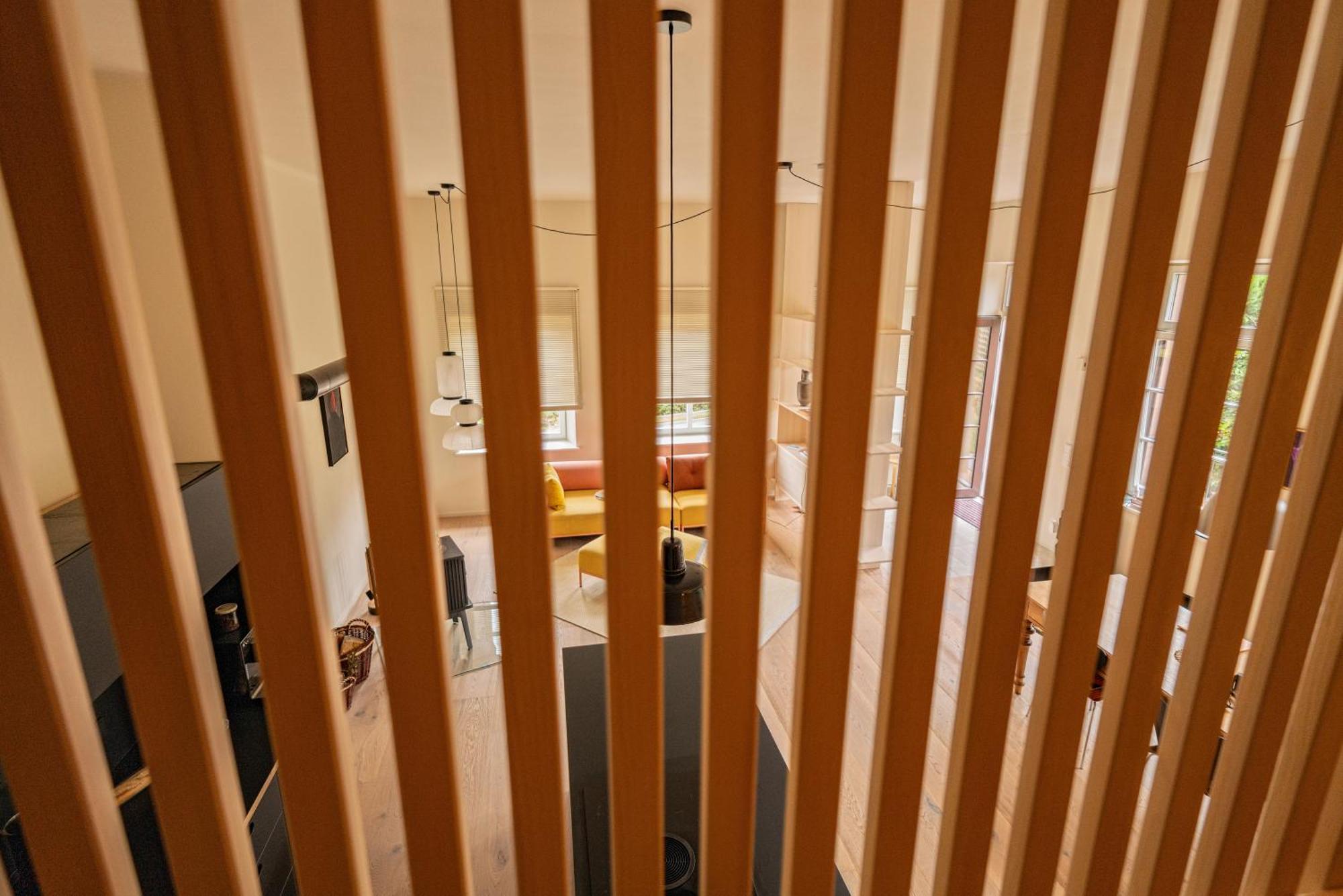 Ferienwohnung Grosse Pause Altes Schulhaus Schweigen Exterior foto